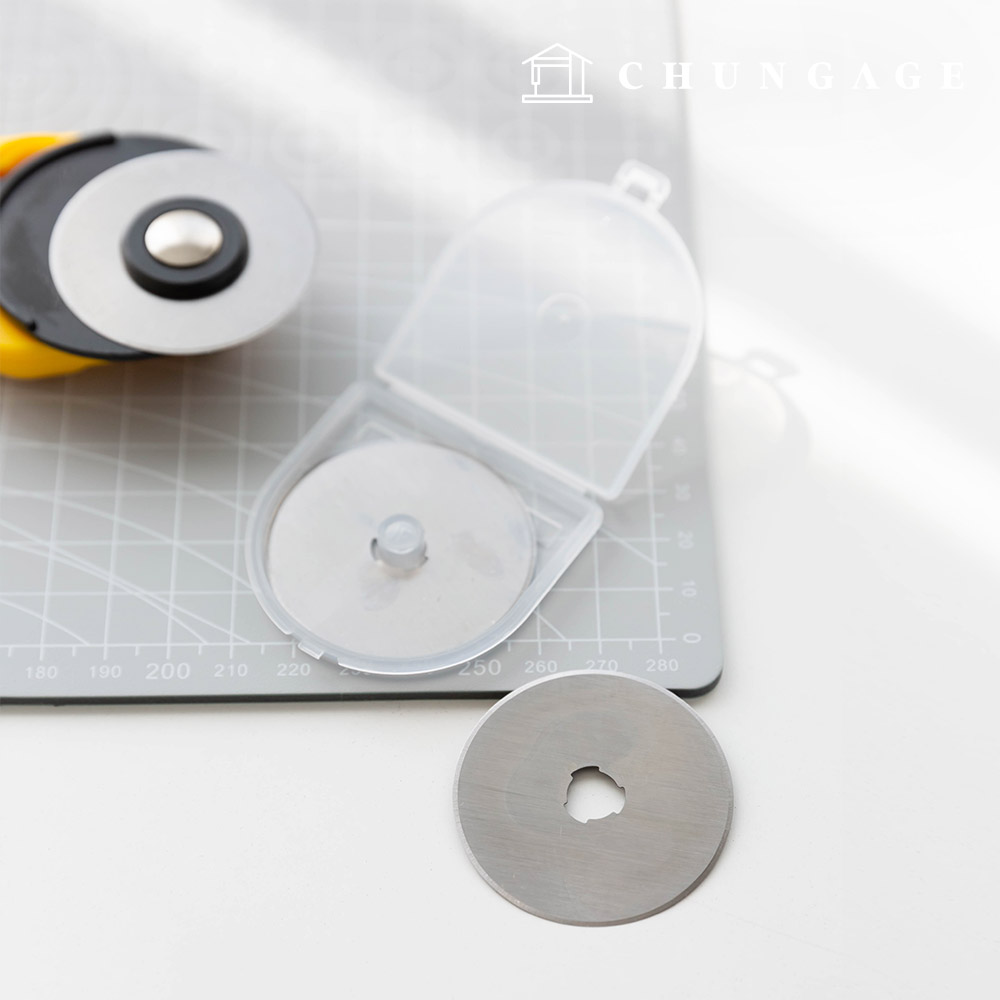 ¿øÇü Àç´ÜÄ® ¸®ÇÊ Ä®³¯ 45mm 2°³ÀÔ ¹«ÁöÇü