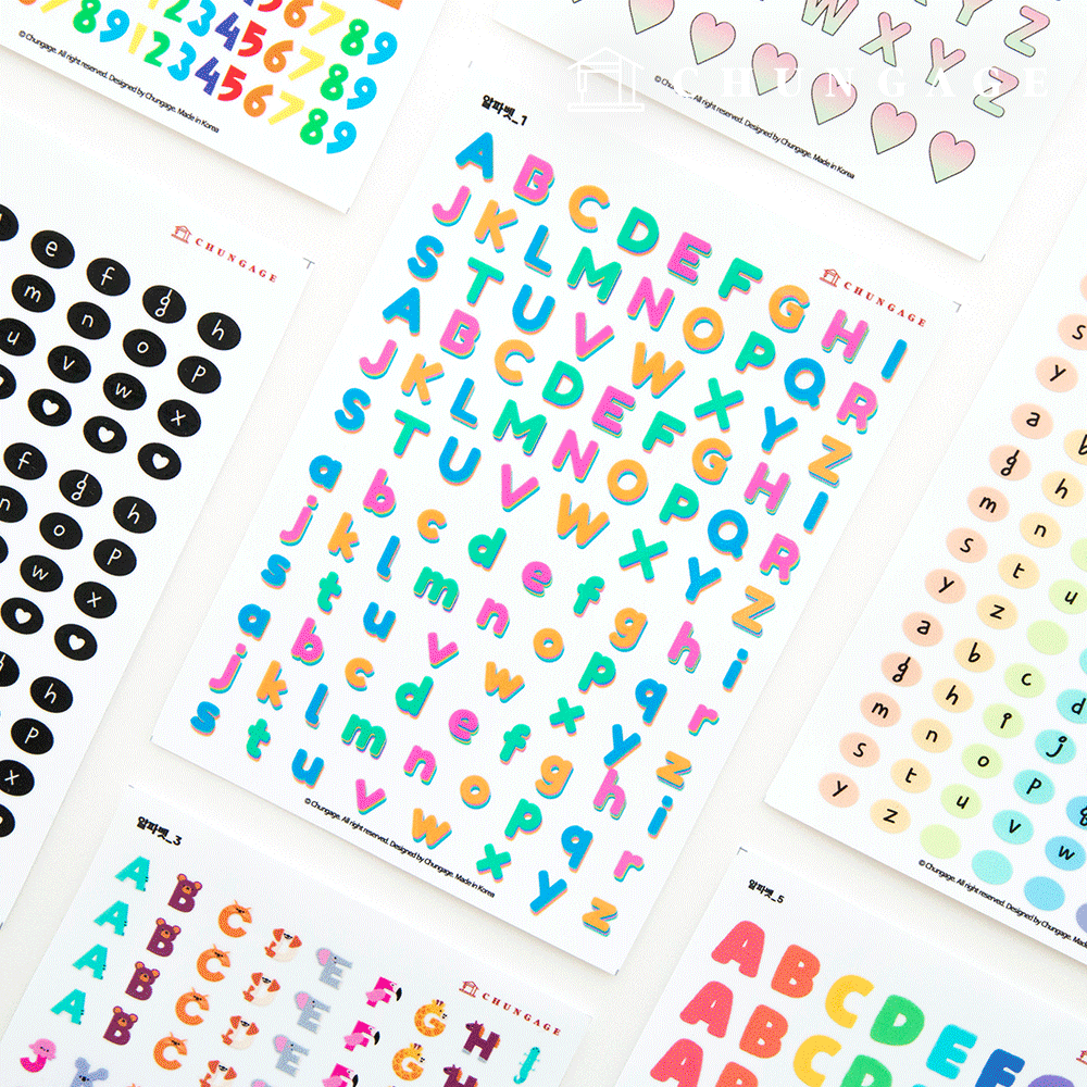 ��� ��ƼĿ ���� UV DTF ĳ���� ��Ʈ�� ���� �ٹ̱� ���ĺ���ƼĿ A5 8��