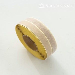 벨크로 찍찍이 10마롤 양면 세트 찍찍이테이프 접착 25mm 베이지